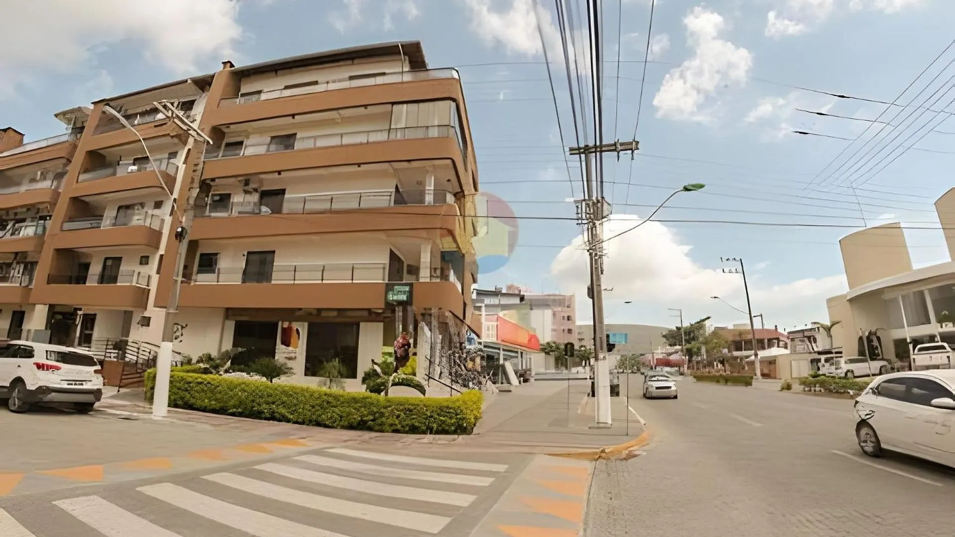 Apartamento Sobre A Avenida Principal Com Vista Mar Bombinhas 0*,